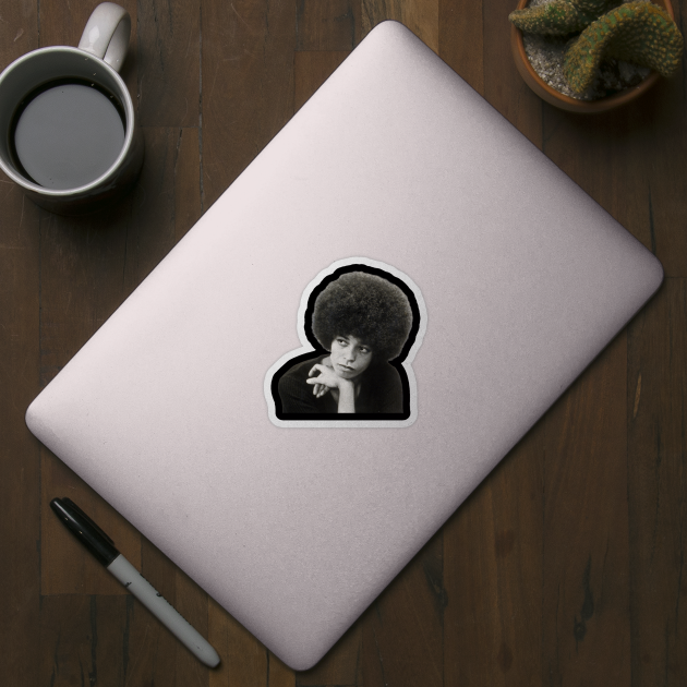 Angela Davis, Black Woman, Black History, Black Lives Matter by UrbanLifeApparel